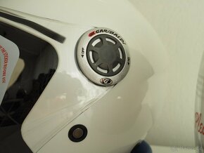 Helma na moto G10 bílá perleťová - 5