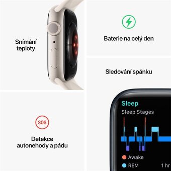 Apple Watch 8 GPS 45mm RED - 5