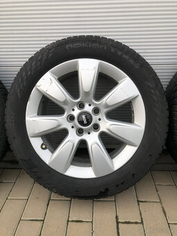 Sada disků Mini 5x112 7,5x17 ET52 + zimní 225/55 R17 - 5