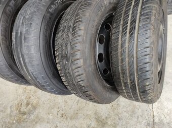 195/65 R15 LETNÍ KOLA PNEU+DISKY 5X100 ŠKODA OCTAVIA VW GOLF - 5