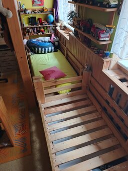 2× Postel s úložným prostorem bez matrací - 5
