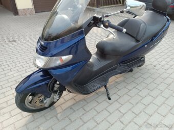 Suzuki Burgman 400 ,super cena, české doklady, platná STK - 5