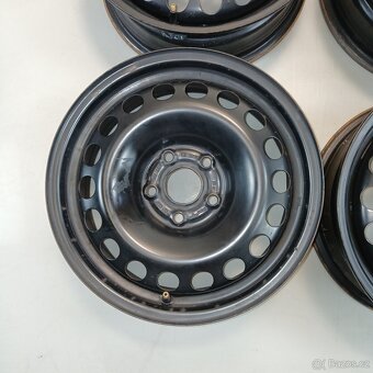 Plechové disky na Opel 5x105 ET37 6Jx15" 56,6 - sada 4ks - 5
