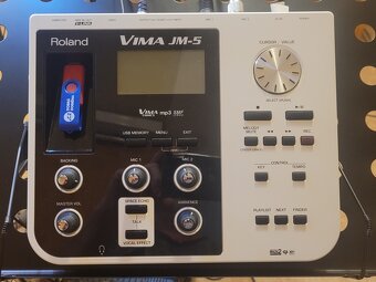PRODÁM Roland VIMA JM-5, MIDI, MP3 WORKSTATION. - 5