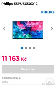 Televize Philips 55PUS6503/12 s úhlopříčkou 55palců (139 cm) - 5