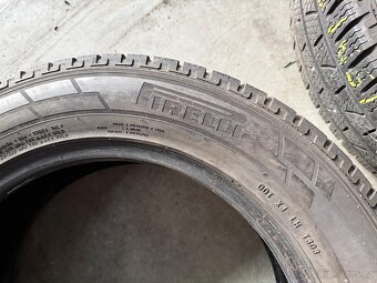 prodám zimní pneumatiky 195/65/16 Pirelli celá sada - 5