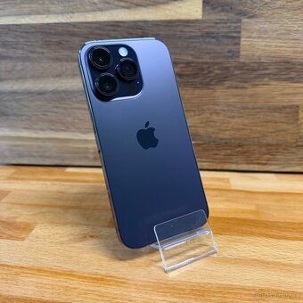IPhone 14 Pro 256GB, fialový, 100% baterie, eSIM (záruka) - 5