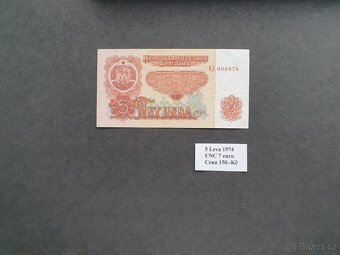 Prodám bankovky 18 ks - 5