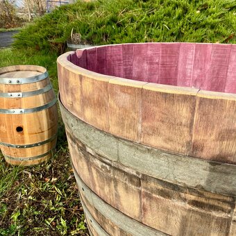 Káď na otužování - dub - 5