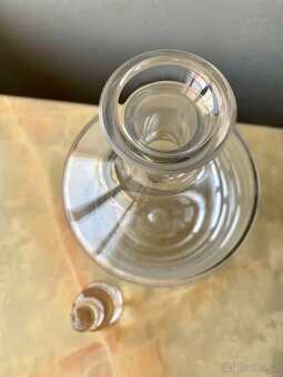 Velmi Těžká Skleněná Karafa - 5