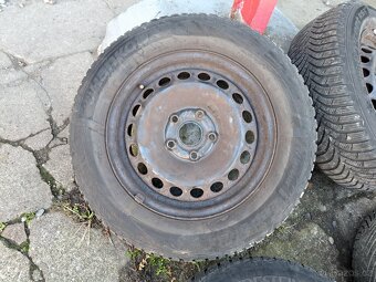 15'' disky 5x112 se zimními 195/65 s pneu Vredstein - 5