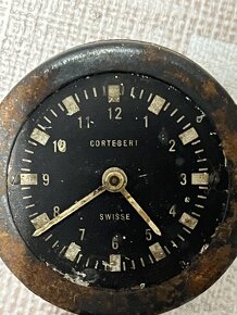 Staré autohodiny, palubní hodiny, Swiss - 5