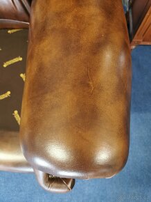 Chesterfield. Originál z Anglie. Top stav. - 5