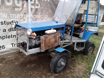 Malotraktor domácí výroby - 5