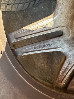 alu kola Mercedes AMG elektrony s pneumatikami r18 245/45 - 5