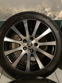 Alu kola Škoda R17 5X112 LETNÍ PNEU 225/50 R17 ANNAPURNA - 5