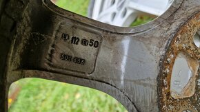 Alu kola Borbet 5x112 R16 Zimní sada Škoda Seat VW Audi - 5