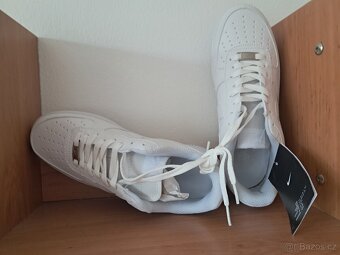 Nike Air Force 1 bílé – nové, nenošené, - 5