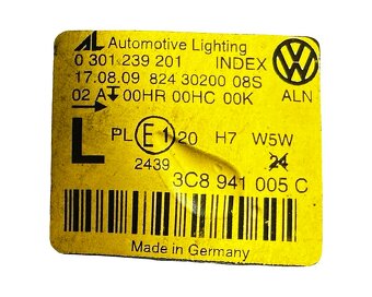 Levý přední halogen 3C8941005C VW Passat CC r.v. 2010 - 5