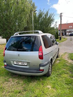 Peugeot 807 jako pracovní vozidlo - 5