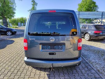 VW CADDY 1.6 MPi 75 KW LIFE,KLIMA,NAVI,PDC,BC,ZÁVĚS - 5