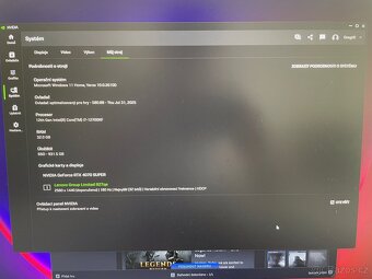 Záruka, v provozu 6 měs.I7-12700KF, RTX 4070 Super 12gb, 32G - 5