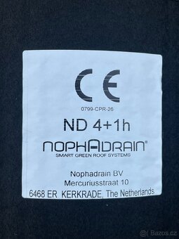 Drenážní a vodozádržný systém - zelená střecha - 5