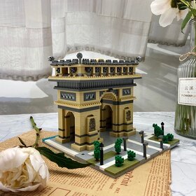 NOVÉ Stavebnice Vítězný oblouk - 1626 kostek - 5