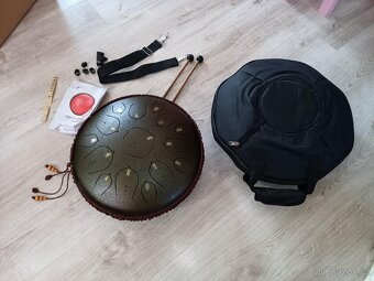 Velký Tongue drum, opletený buben 15 tónů, 36 cm - 5