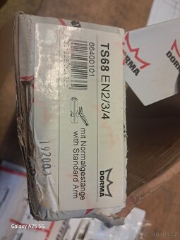 Prodám nový dveřní zavirac Dorma TS 68 EN2/3/4 - 5