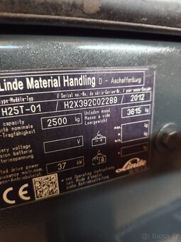 VZV Linde 2,5 plynový - 5