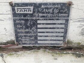 Sběrací vůz Fahr - 5