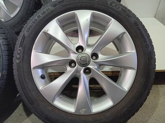 Letní alu kola OPEL 4x100 R16 ET40 pneu 195/55/16/ - 5