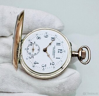 STŘÍBRNÉ KAPESNÍ HODINKY LUC - LOUIS ULYSSEN CHOPARD - 5