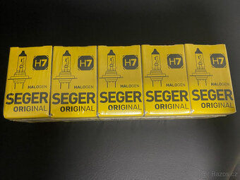 10x halogen žárovka SEGER H7 24V 70W PX26d - 5