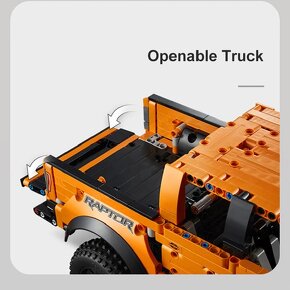 Stavebnice Ford F150 Raptor kompatibilní s LEGO - 5