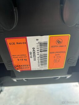 Dětská autodečka Maxi-Cosi, isofix - 5