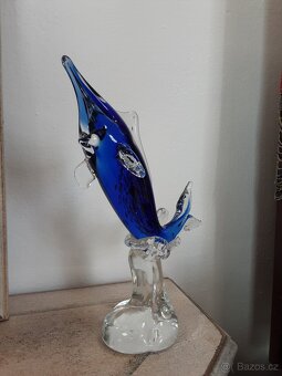Murano - skleněná ryba - 5