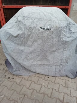 Zahradní plynový gril s plotnou - 5