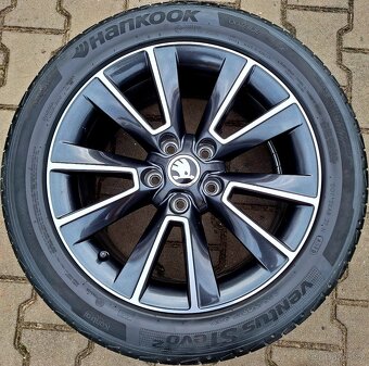 Disky originál Škoda Yeti, Octavia Scout 5x112 R17 Materhorn - 5
