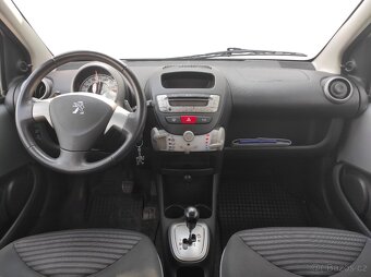 Peugeot 107 1.0 VVTi AUTOMAT 2013 ČR 1.MAJ. 36 tis. km - 5
