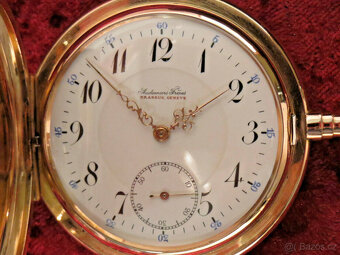 KOMPLETNÍ SADA KAPESNÍCH HODINEK LOUIS AUDEMARS FRERES 105G, - 5