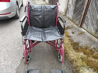 Invalidní vozík pro větší osoby nosnost 180kg - 5
