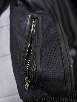 Kožená bunda Philipp Plein XL - kvalitní kus ze zahraničí - 5