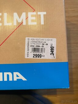 Lyžařská helma s integrovaným hledím Alpina - 5