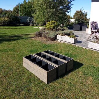 Dřevěné truhlíky 105cm - 5