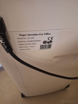 Skartovací stroj AT-66C - 5