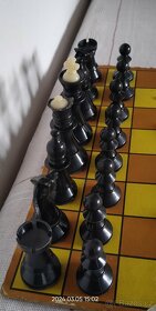 Retro šachy - šachové figurky SSSR - 5
