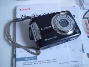 Canon Power Shot A480 + balení - 5