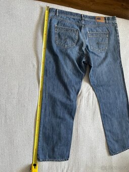 Panske Jeans Freeway, střih Regular, pas 110 delka 108 cm - 5